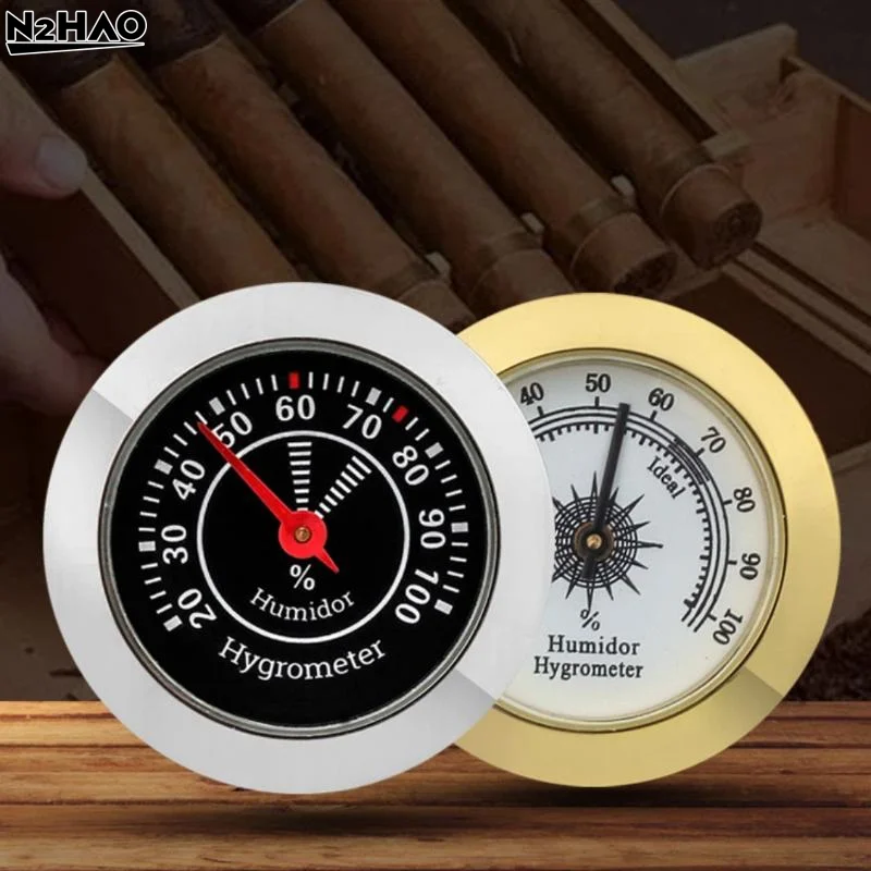 1Pcs Humidity Sensor Tester Guitar Hydrometer Humidity Meter With High Precision Hygrometer Monitor For Humidor Cabinet Can Care