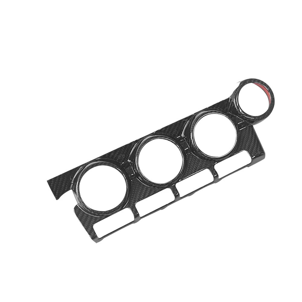 RHD Real Dry Carbon Interior AC Switch Button Panel Air Conditioner Vent Cover For Subaru BRZ Toyota GR86 2021up