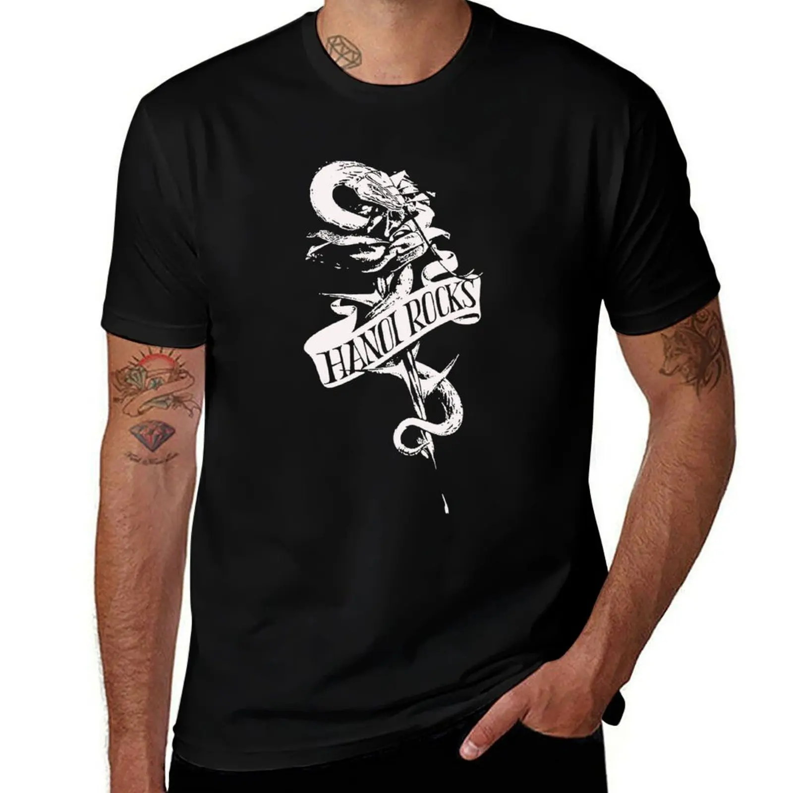 hanoi rocks T-Shirt Big and Tall Gym T-Shirt