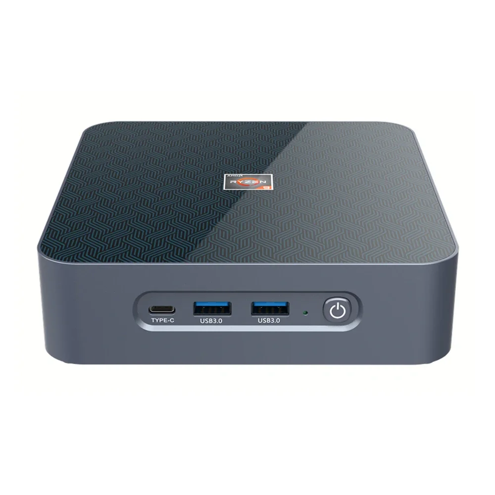 Mini PC de jeu AMD avec IA, Ry-zen 9, 5900HX, Ry-zen 7 5700U, 2 x DDR4, NVMe, SSD, 2.5G LAN, ordinateur de bureau Gamer, HTPC, USB 3.2, Wi-Fi 6