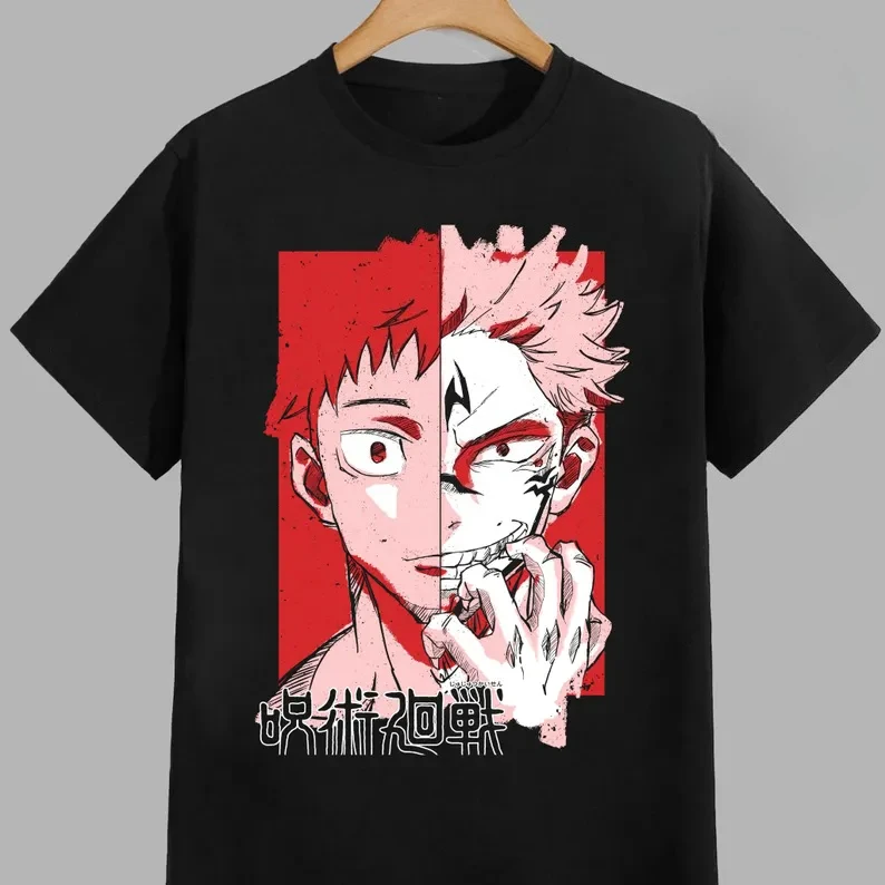 

Jujutsu Kaisen T Shirt Gojo Satoru‌ T Shirt Japanese Anime Summer Cotton Mens Women Top Tee Streetwear Casual High Quality Youth