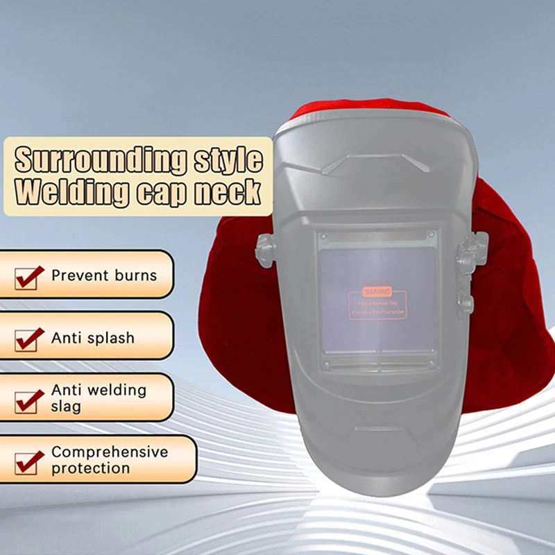 

Helmet Extended Cover Welding Helmet Back Cover Welding Helmet Cover Back Head Coverage Rear Extension For Additional