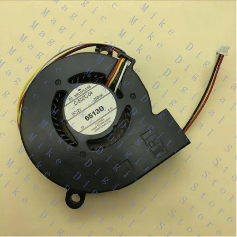 

UU 1pcs New for TSB C-E02C-04 12V 250mA Projector Turbo Cooling Fan 4pin