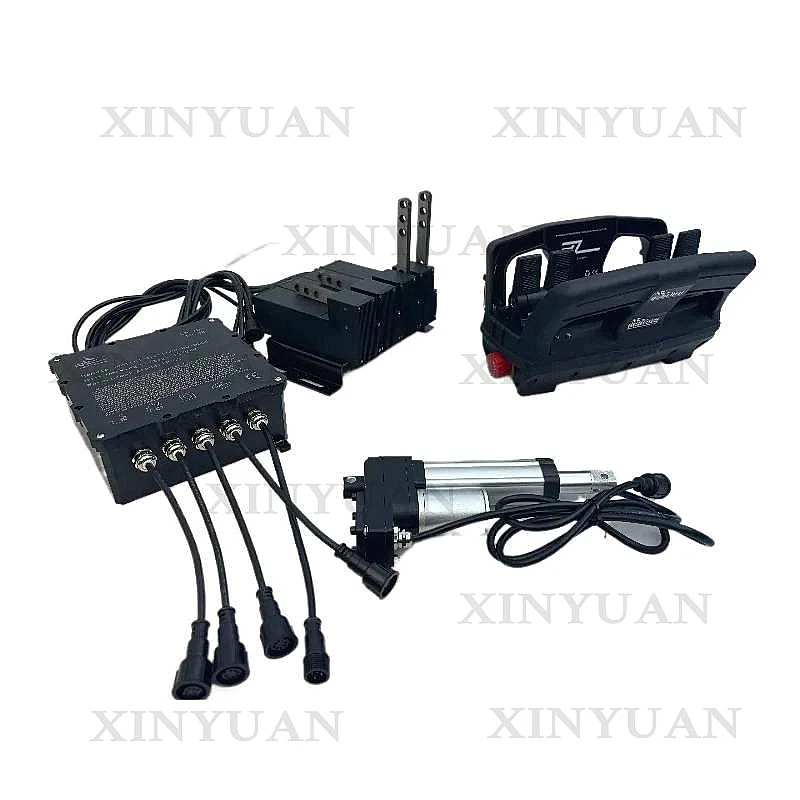 Heavy Duty Truck Crane Remote Control Wireless 4 Levers with Clutch Actuator for Crane Operations