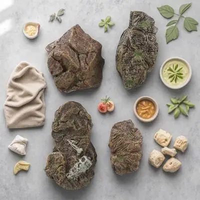 

4Pcs Simulation Stones Ornament for Micro Landscape Decoration Sand Table Scene Decor Fairy Garden Crafts Miniature Landscape