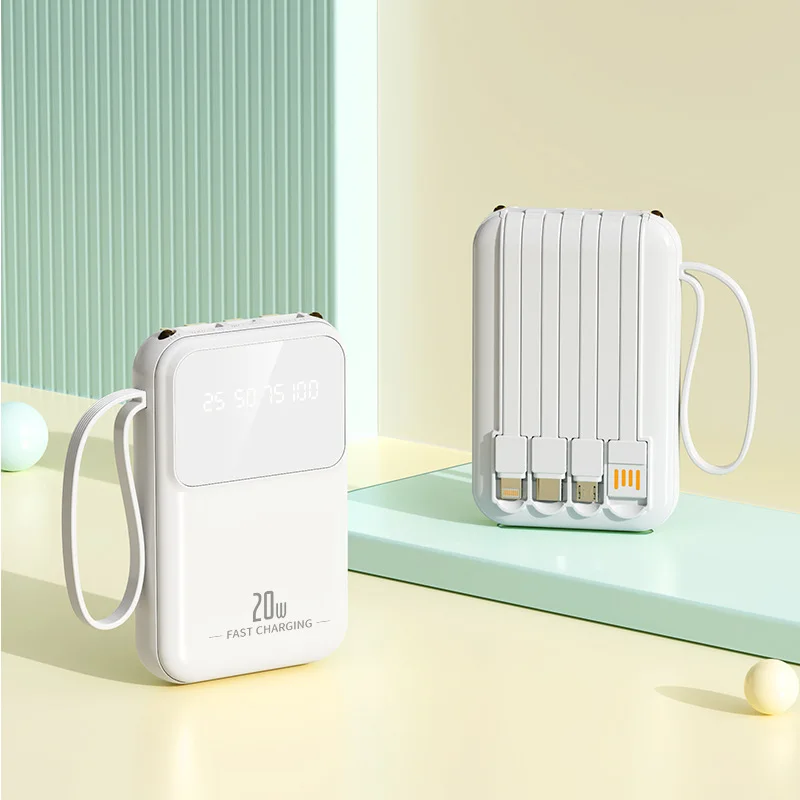 10000mAh /20000mAh High Capacity Power Bank Small and Portable Mobile Power High-Quality