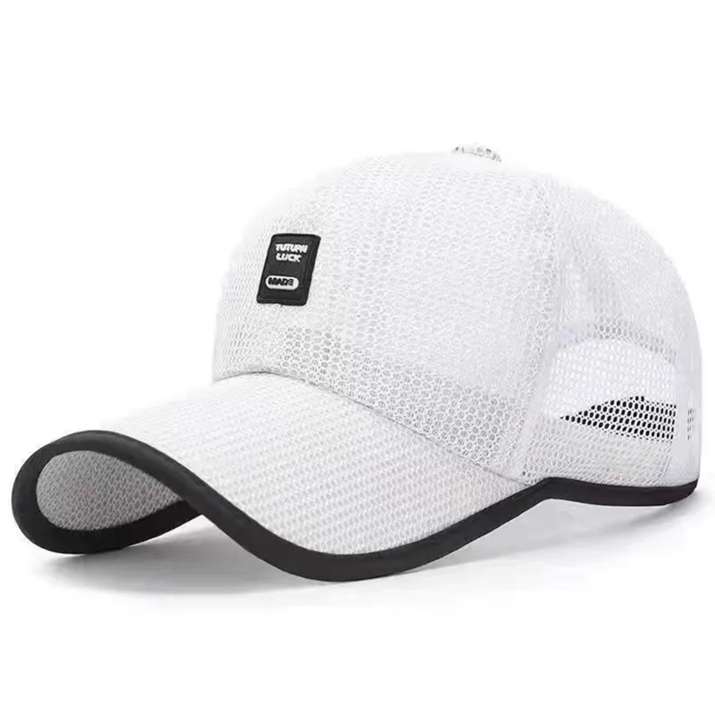 Herren Damen Sommer Voll-Mesh Baseballkappe Schnelltrocknend Kühlend Sonnenschutz Wandern Golf Laufen Verstellbare Mütze – Detail 18