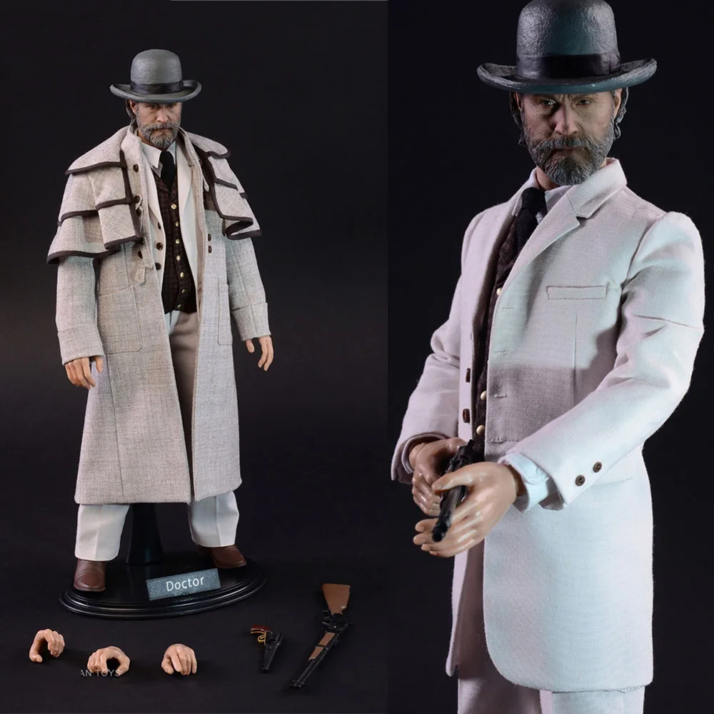 Redman Toys Rm051 1/6 Christoph Waltz Men Soldier Classic Western Action Adventure Movie Doctor 12 Inches Figurine Collection