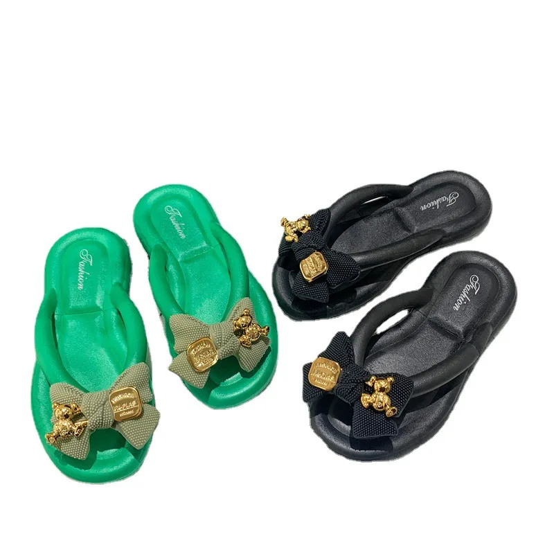 Slippers Women Cute Clip Toe Flip Flops Shoes Female Platform Outdoor Fashion Beach Sandals Casual Flat Slides 2023