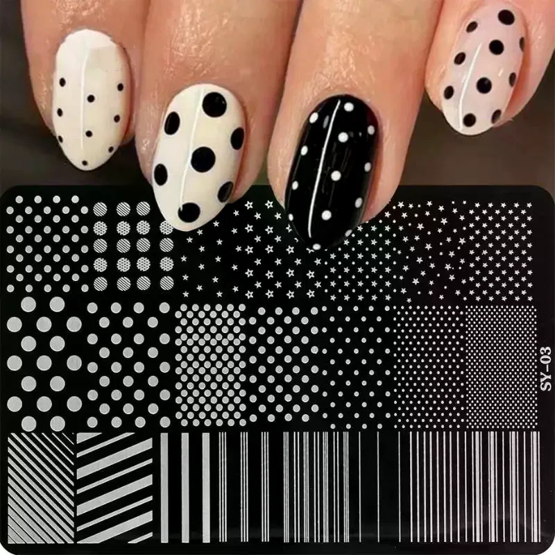 3D Printing Templates Free - 3D Cute Dotting & Strip Lines