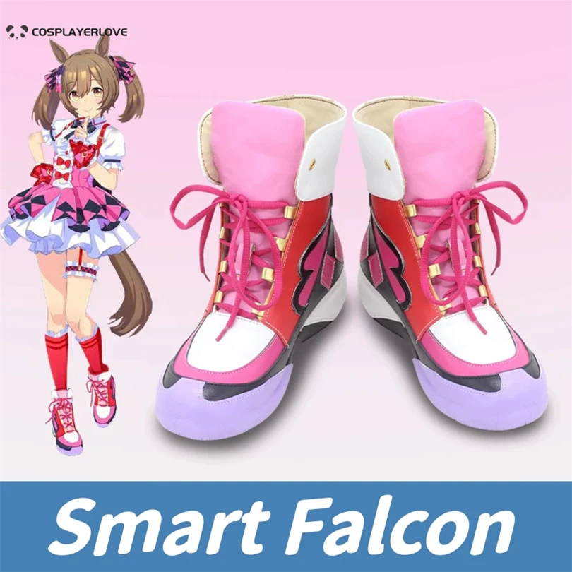 Uma musume Pretty Derby Smart Falcon Cosplay Shoes Boots Halloween Carnival