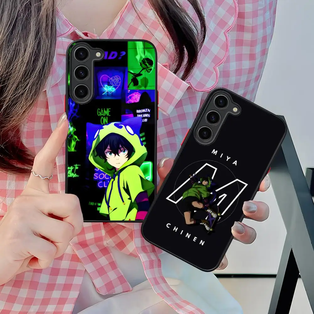 SK8 Infinity Miya Chinen Phone Case for Samsung Galaxy S26 S25 S24 S23 S22 S21 Plus FE Ultra Skin Feel Shockproof Cover