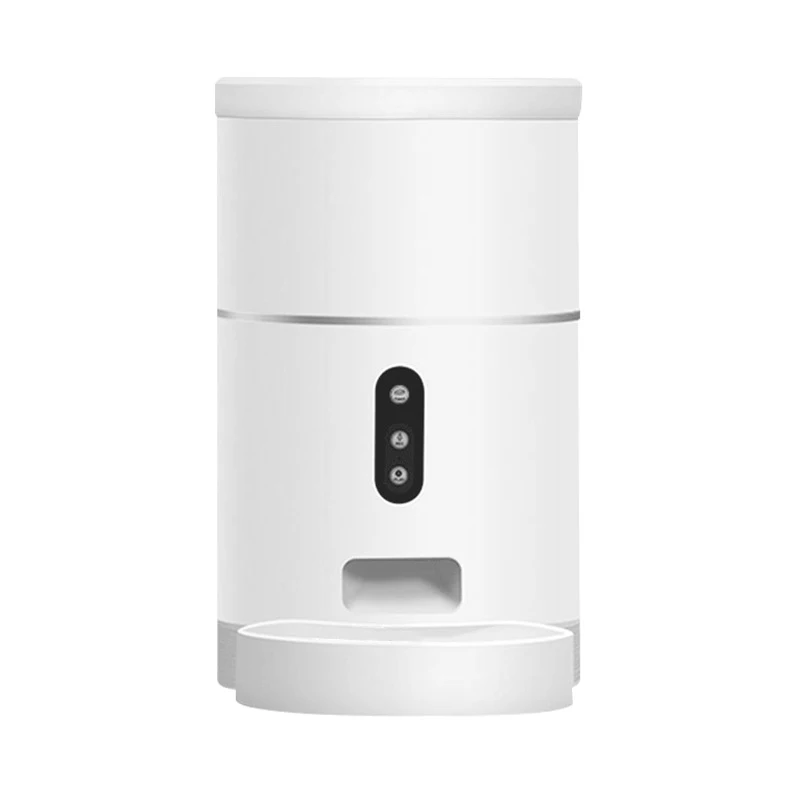 

STLF High Quality Automatic Pet Feeder 1080p Night Vision New Pet Parents' Guardian Plastic Bowl Battery Powered for Cats