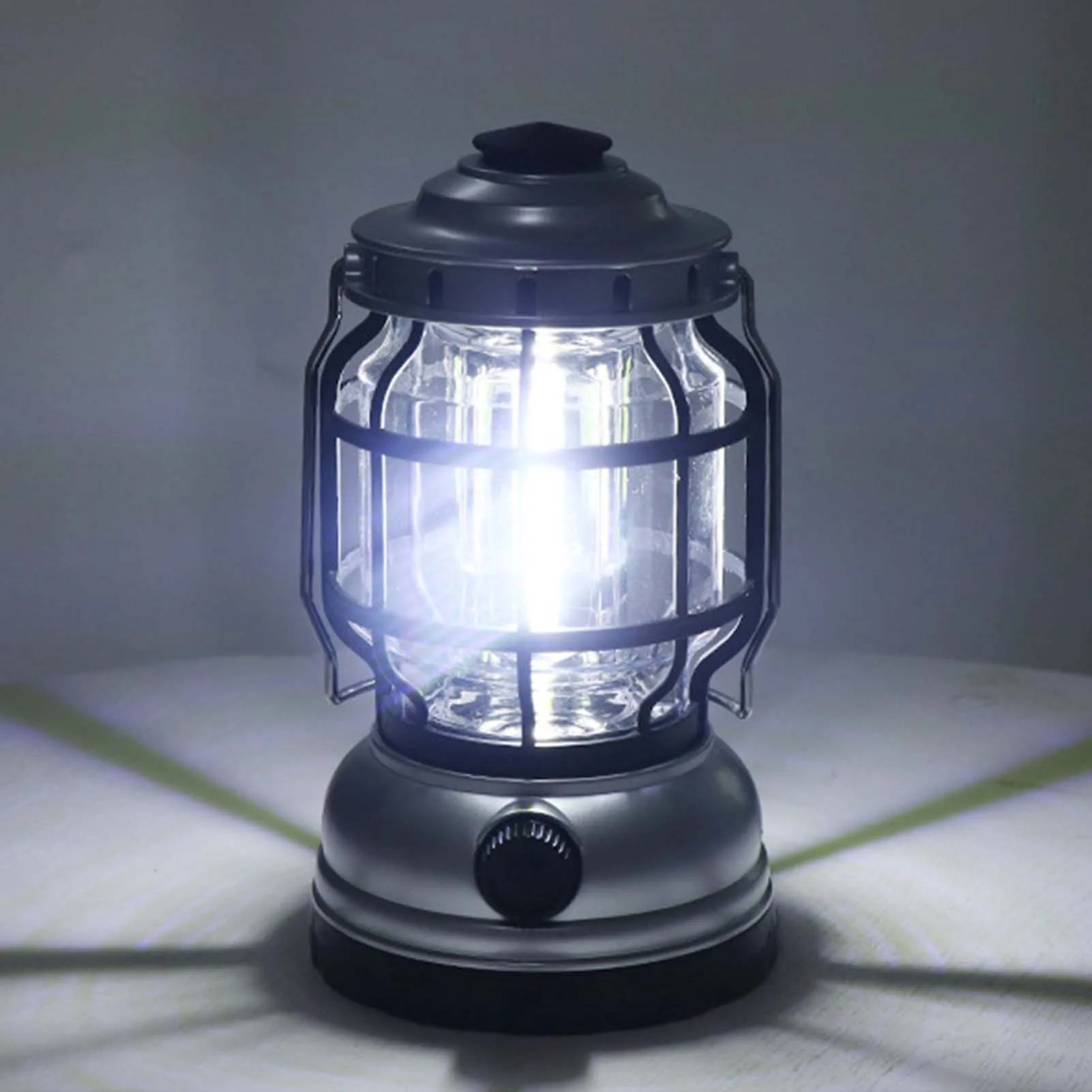 Portable Camping Lantern Outdoor Emergency Light 18650 LED Lantern Waterproof USB Rechargeable LED Camping Lantern