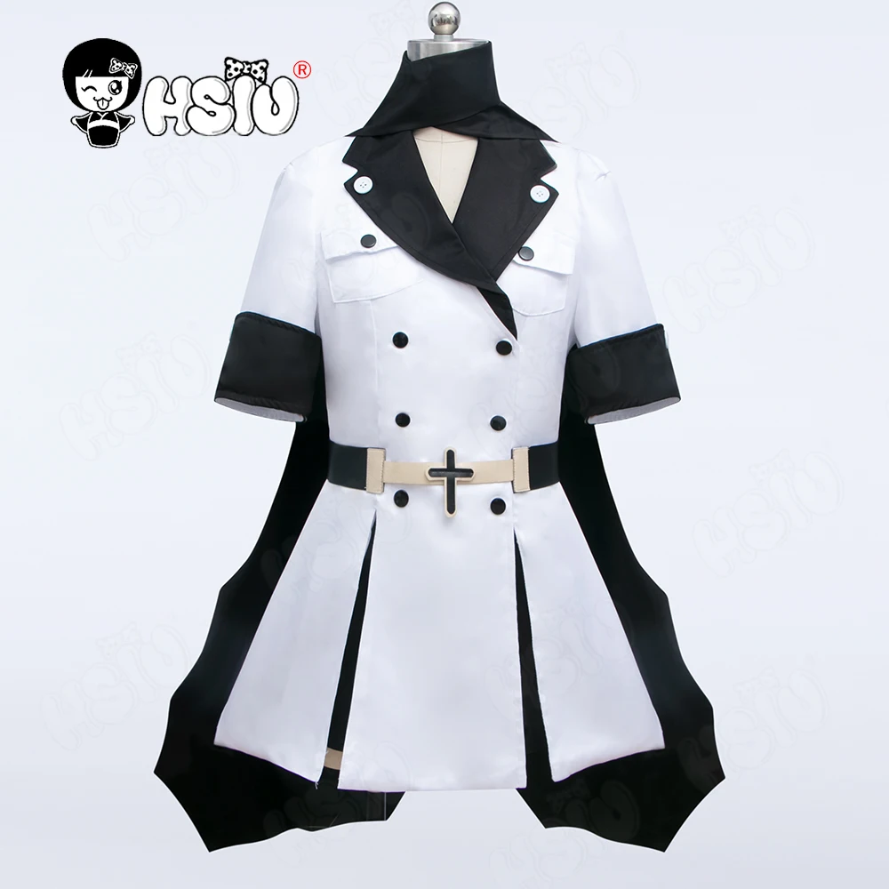 Esdeath Cosplay Wig Costumes Fiber synthetic wig Anime akame ga kill cosplay Wig Costumes「HSIU 」Empire white uniform Esdeath Wig