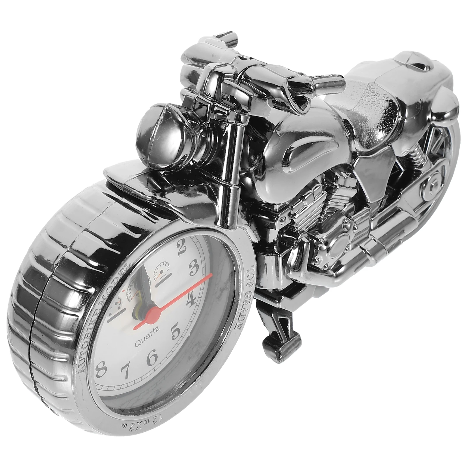 

Retro Alarm Clock Motorcycle Vintage Old Style Clocks For Home Desk Decor Kids Child Powered By 1 Aa Random