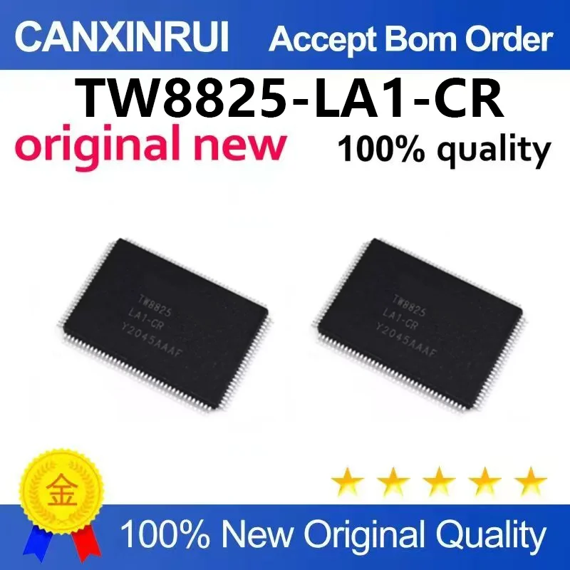 （5pcs-100pcs）TW8825-LA1-CR LCD Video Processor IC Chip Package LQFP-128 Newly Imported