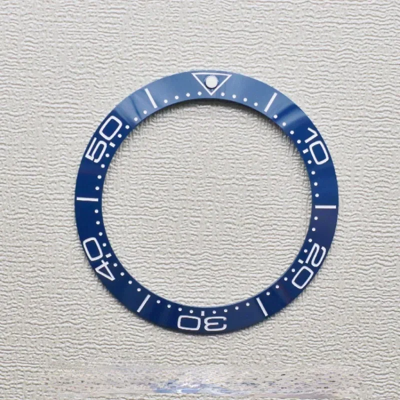 ตัวเรือนเซรามิก40มม. เข้ากันได้กับ Omega Omega ฮิปโปโปเตมัส300ซีรีส์แหวนขนาดแหวนนาฬิกาอุปกรณ์เสริม DIY ใหม่