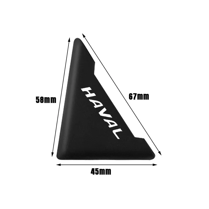 2Pcs Silicone Car Door Corner Cover Anti-Scratch Protector For Haval H1 H2 H3 H5 H7 H9 H6 3e 2e Gen M6 F7 F7X Big Dog Jolion
