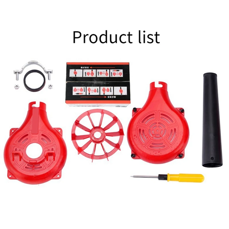 Angle Grinder Refit Blower Refit Easy To Install Blower Hair Dryer Modification Head Set