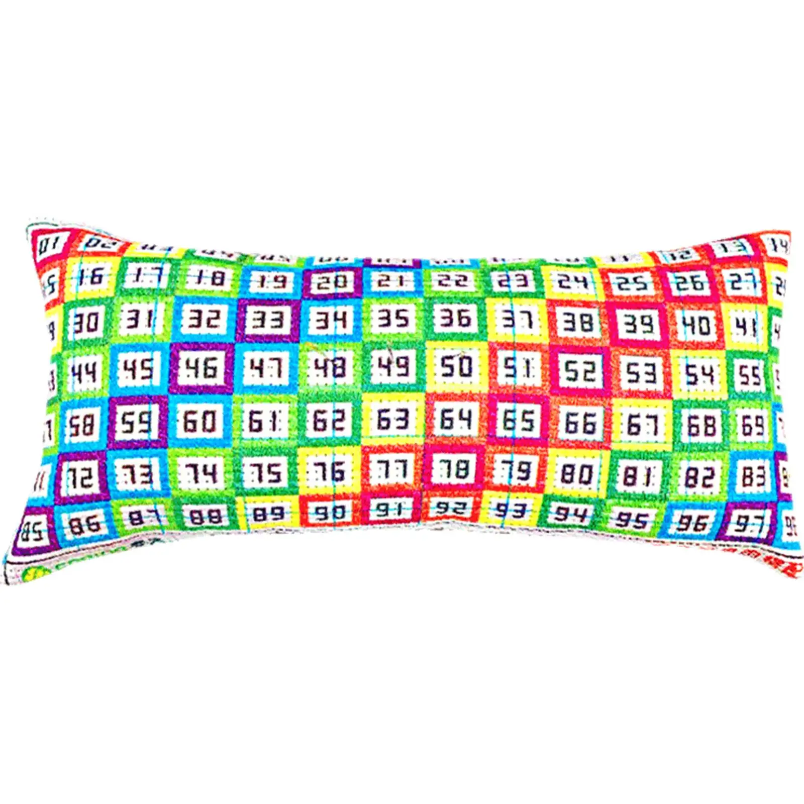 

Подушка-органайзер для вышивки крестом (номера 1-98), разноцветная, для хранения игл, в форме подушки, для рукоделия и DIY-проектов