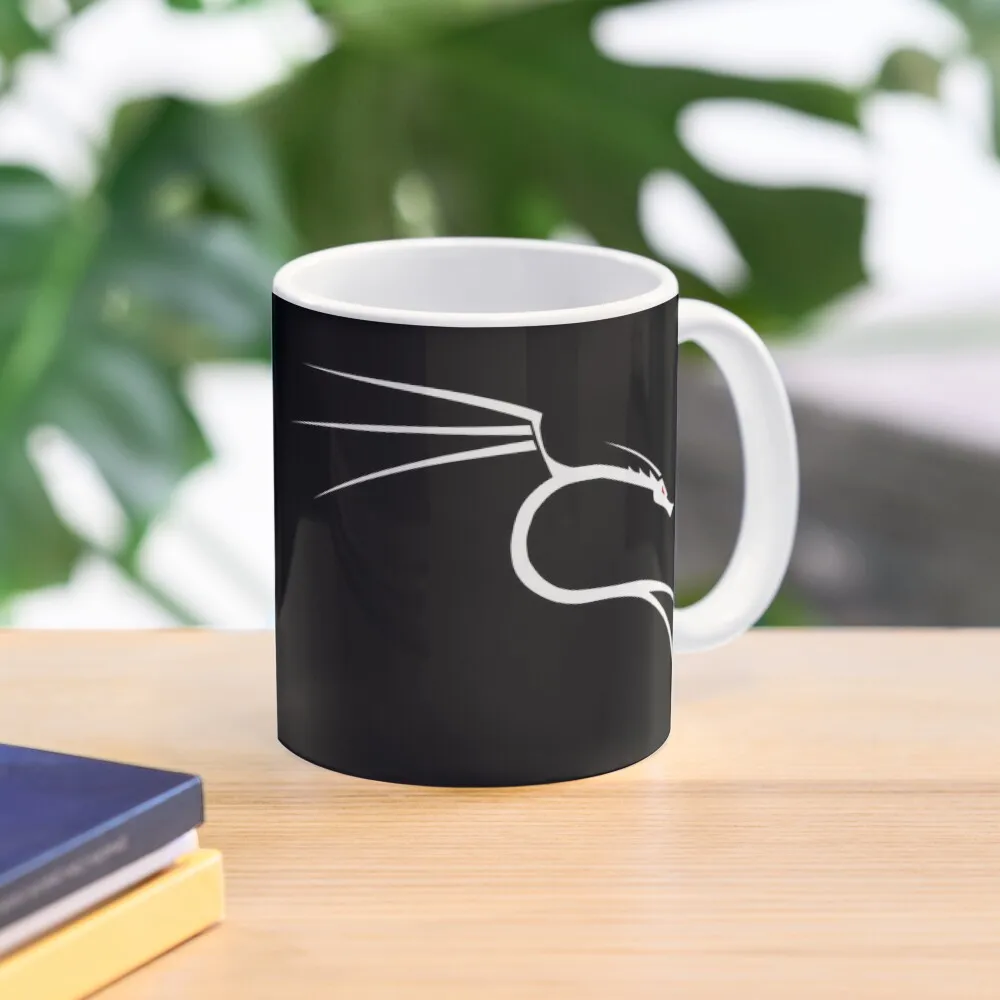 Kali Linux T Shirt Great Gift For Linu  Mug Drinkware Simple Handle Round Coffee Tea Photo Gifts Printed Design Picture Image