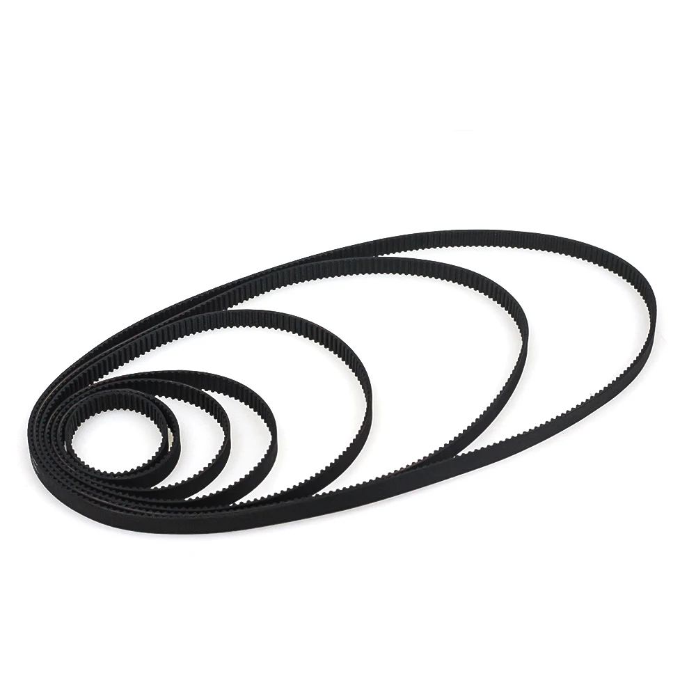 GT2 Closed Loop Timing Belt Rubber 2GT 6mm Length 98mm-1000mm Synchronous Belts Part 3D Printer Belt Parts