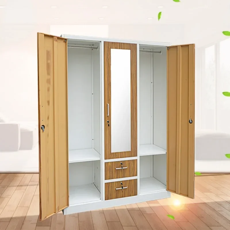 direct sale Factory supply  wardrobe metal wardrobe closet cupboard wardrobe