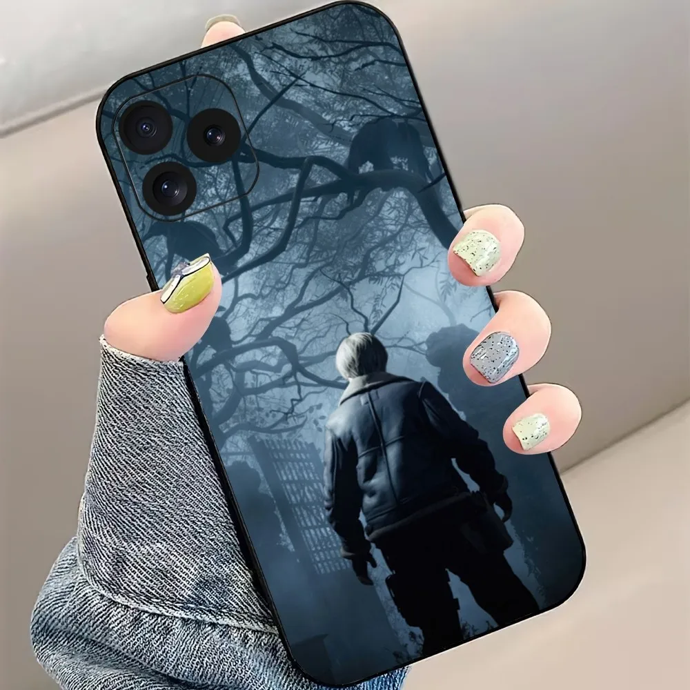 R-RESIDENT GAME EVILS 4 Phone Case For iPhone 8 11 12 13 Pro 14 15 Mini X XR XS  max Plus Shell