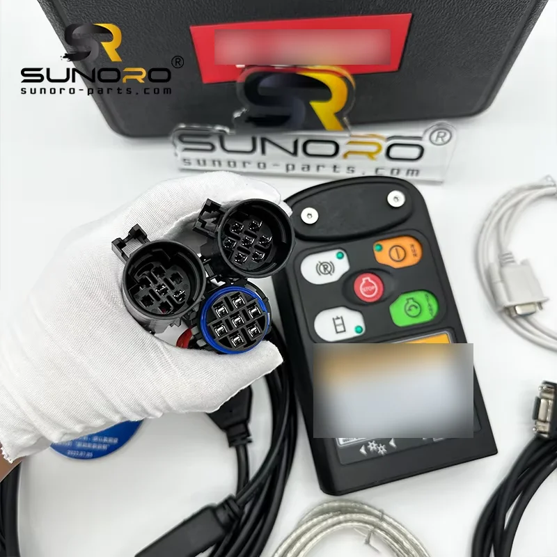 For Excavator Wood Skid Steer Loader Excavator DIAGNOSTIC KIT (RST) DIAGNOSTIC TOOL SERVICE ANALYZER Diagnostic Tool