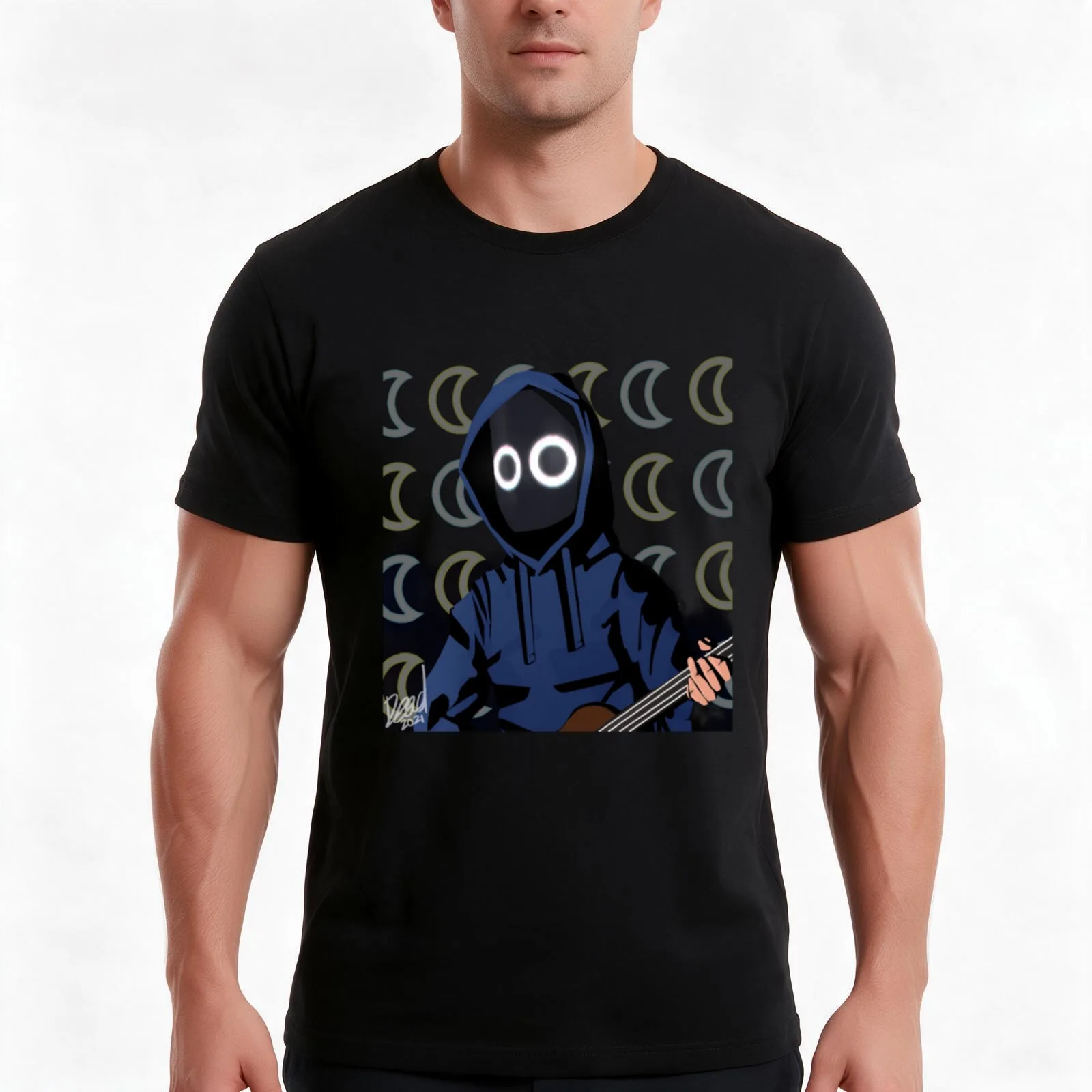 BOYWITHUKE TOXIC T-Shirt, Summer Casual Cotton Tee, Oversized Streetwear Tops, Vintage Graphic Print, Loose Fit Short Sleeve