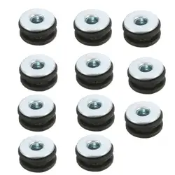 10pcs Motorcycle Rubber Grommets Bolt Replacement for Honda for Suzuki for Kawasaki Yamaha Fairing Cushions Pads Kit Assortment