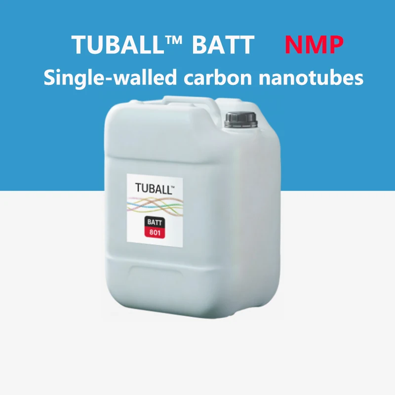 NMP Single Wall Carbon Nanotube Dispersion 0.4% 1% for Li-ion Battery Cathode Conductive Additive (SWCNT) | TUBALL BATT NMP