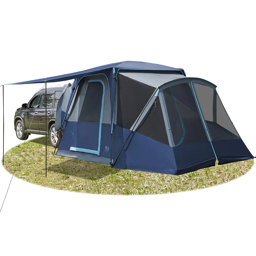 2026 13x10 Feet Family Camping Tent Waterproof Weather Tunnel Tent Rainproof Weather UV Resistant Portable 5-9 Person SUV Car Re