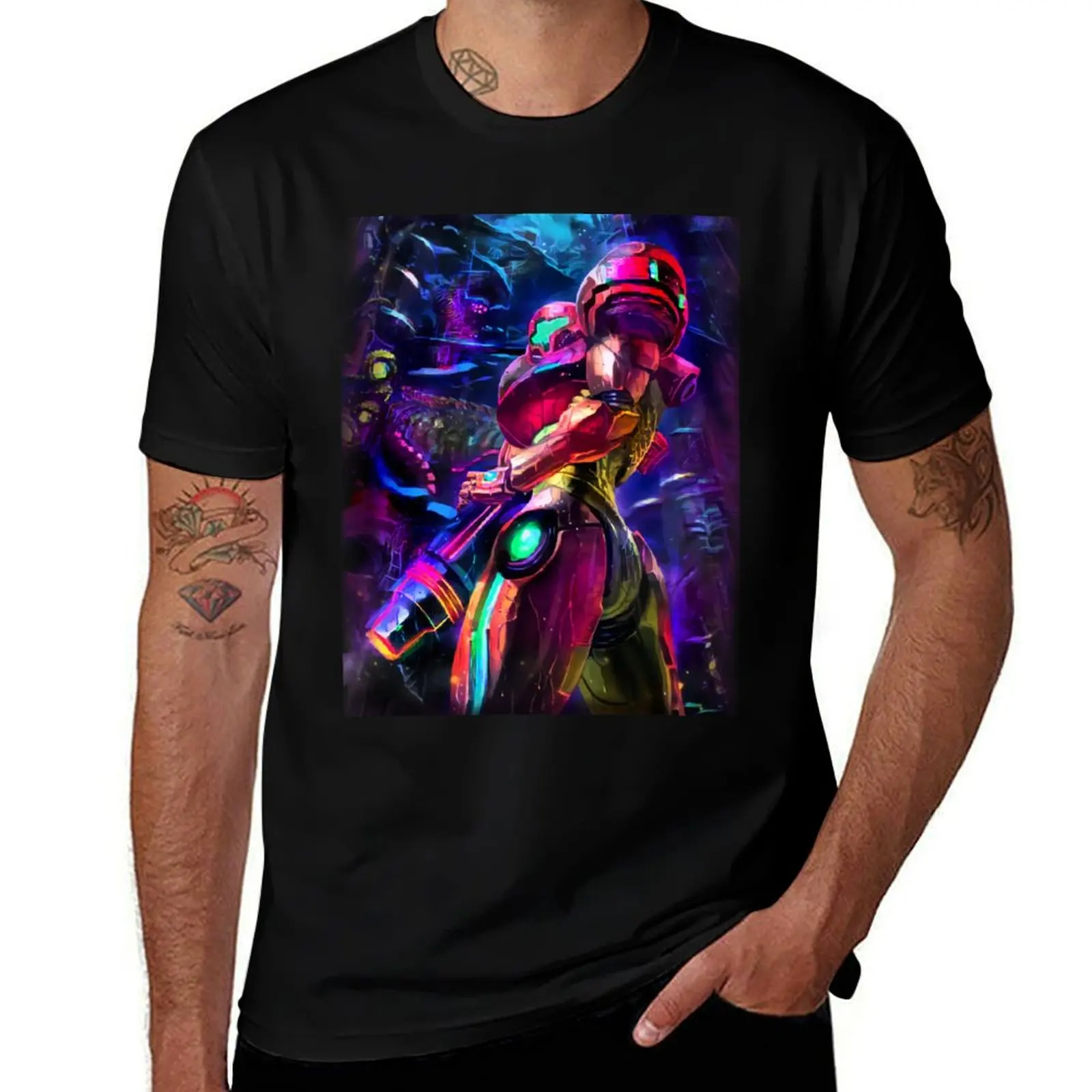 

Samus Aran Metroid T-Shirt t shirts for man graphic cars t shirts for man graphic tees