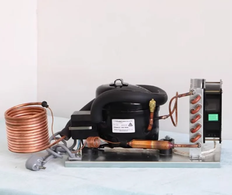 QD30W small chiller 220V refrigeration circulating water micro refrigeration compressor set