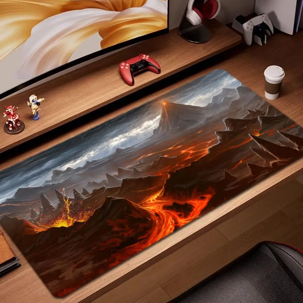 

magma Mouse Pad Game Accessories keyboard pad XXL large locking edge 900X400 mm table mat Gaming mousepad