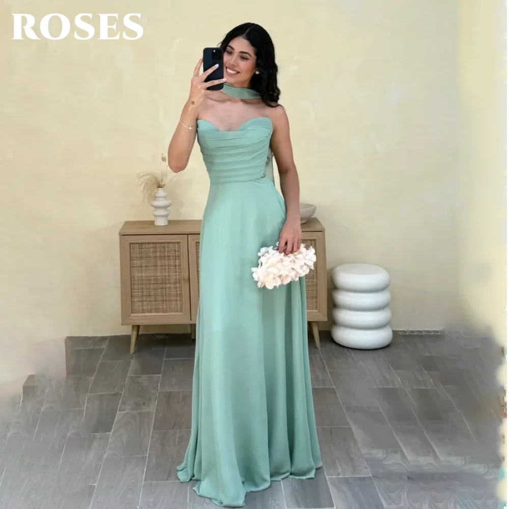 Roses Mint Green Ch… - image