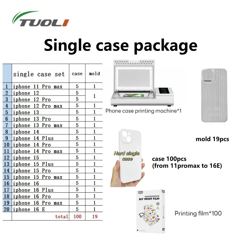 Professional Heat Press Machine for Phone Case Printing Custom Sublimation Transfer Press for Phone Covers Fast Heating