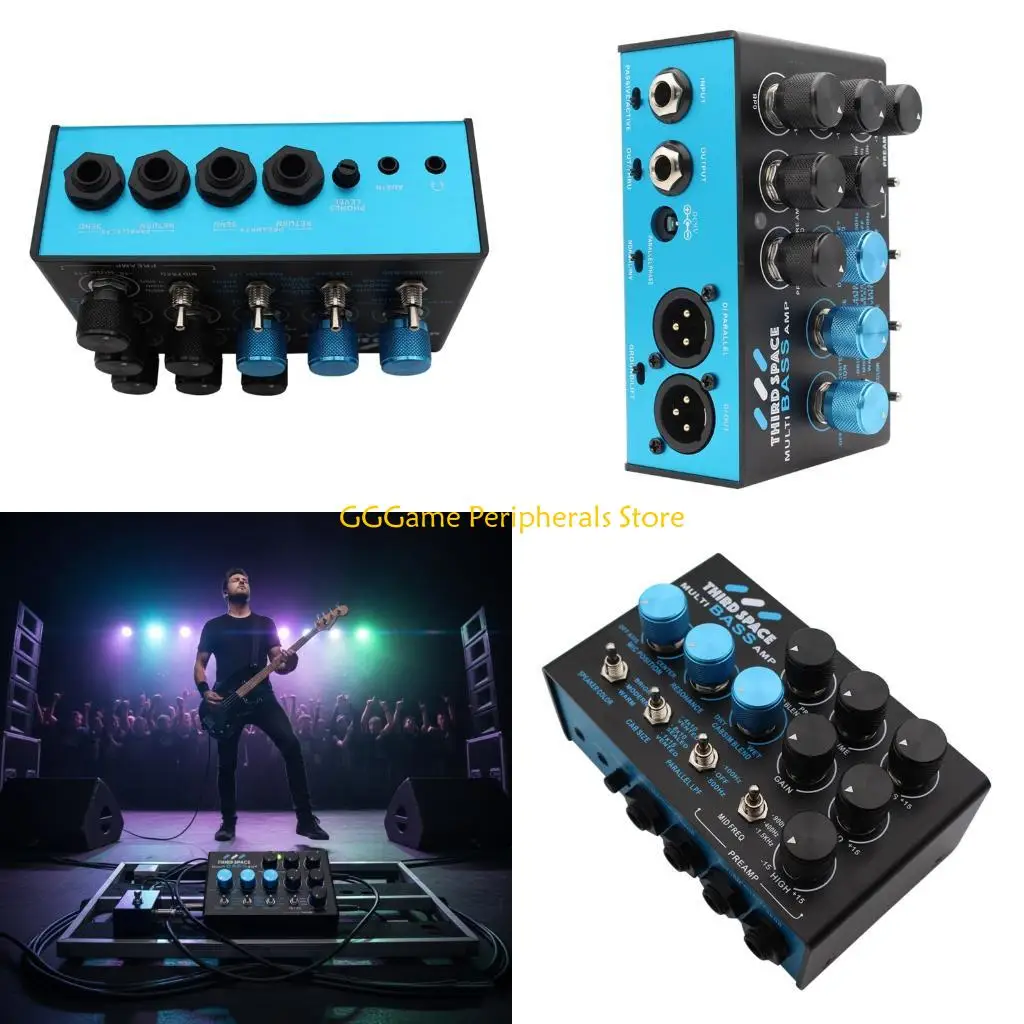 

U55B Многофункциональные педали басовых эффектов с интуитивно понятным управлением и широкой совместимостью с различным звуковым
