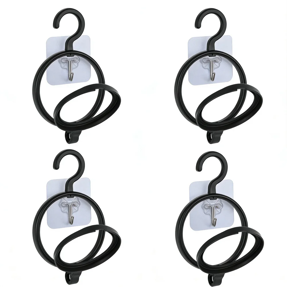 4 pcs Portable Wig Display Stand Wig Hanger Stand For Multiple Wigs Drying Stand Hanging Wig Stand Plastic Wig Dryer Stand