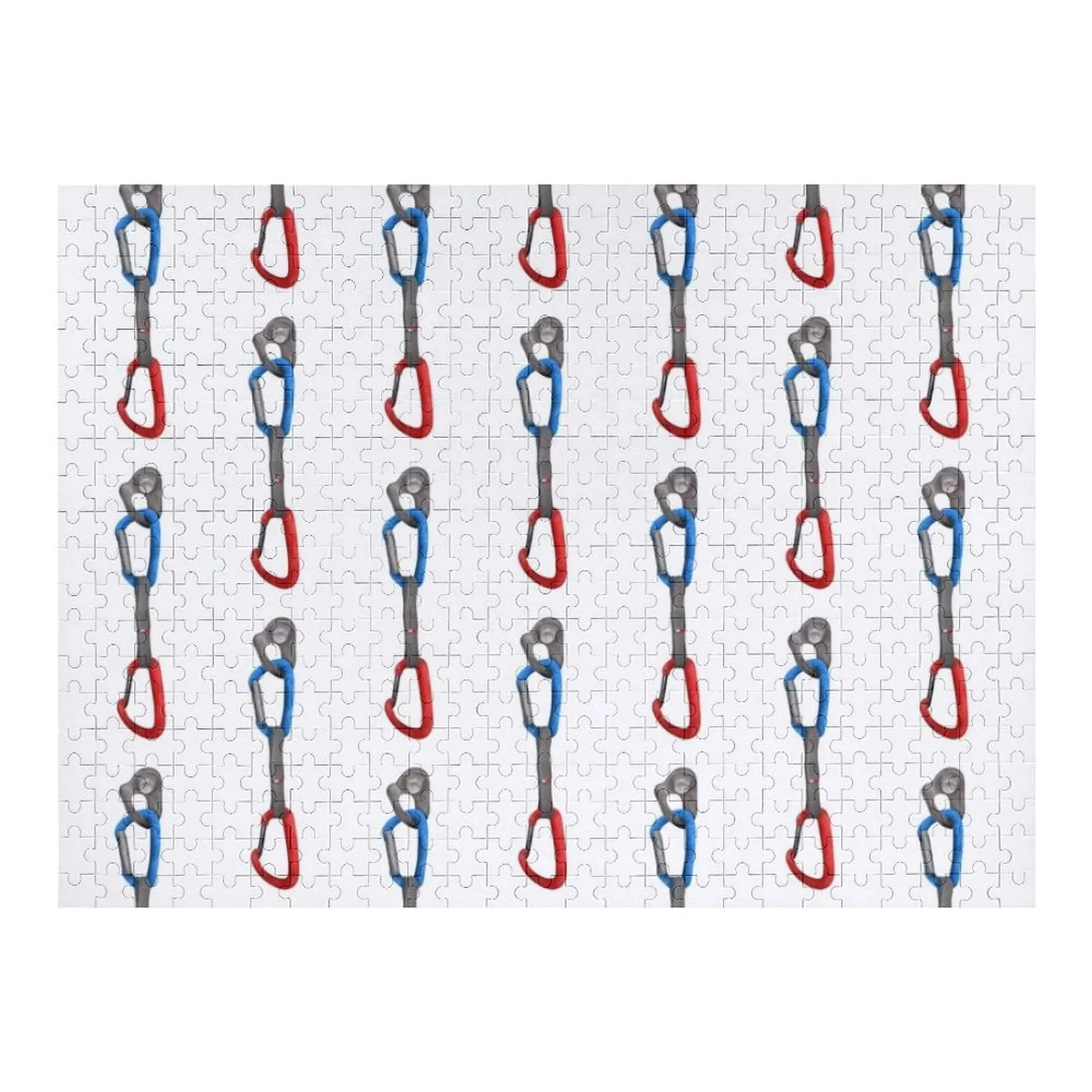 

Rock Climbing Carabiner Jigsaw Puzzle Wooden Name Jigsaw Pieces Adults Puzzle