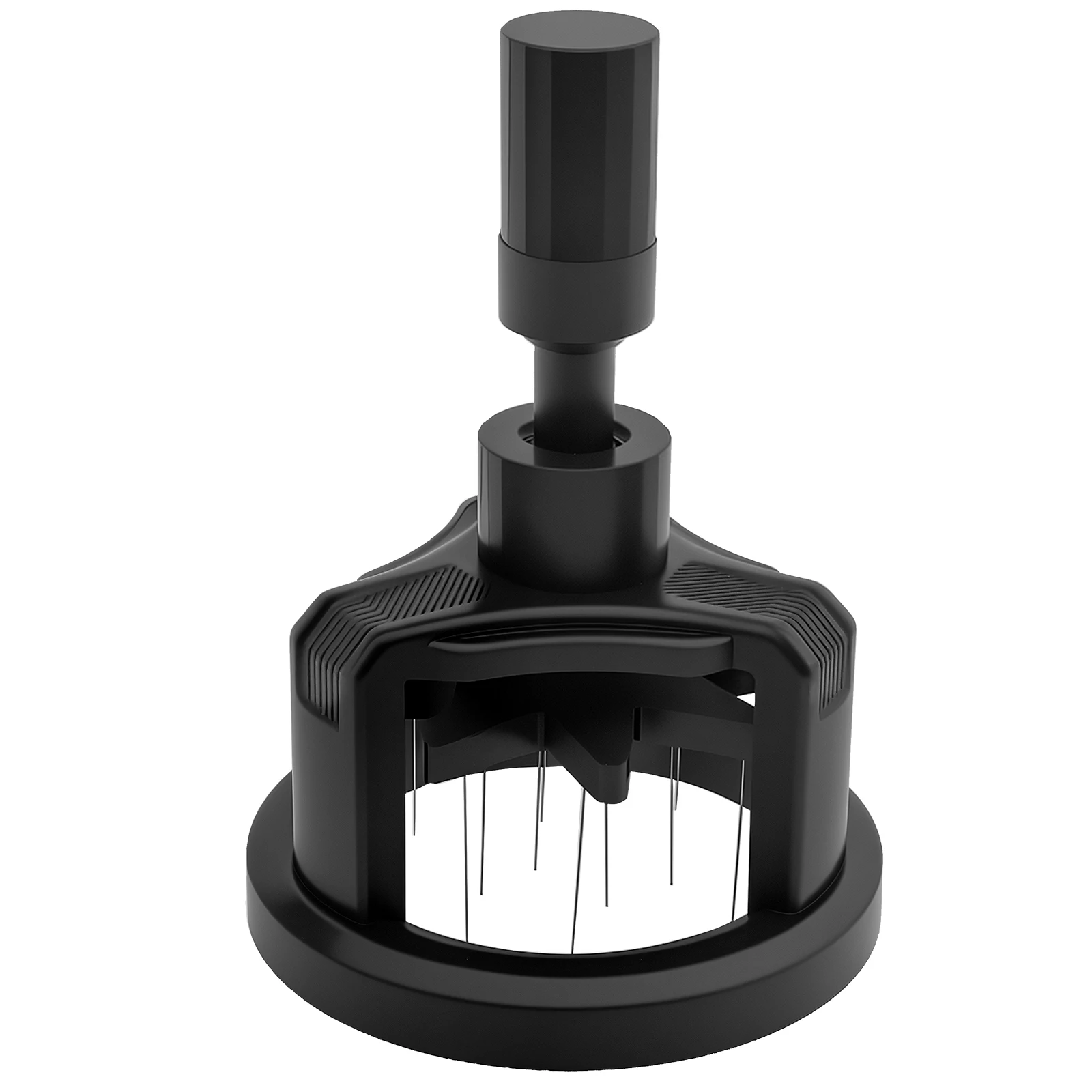 51/58MM Press Rotary Magnetic Suction Coffee Distributor Magnetic Coffee Tamper Needle Adjustable Portable Coffee Stirring Tool