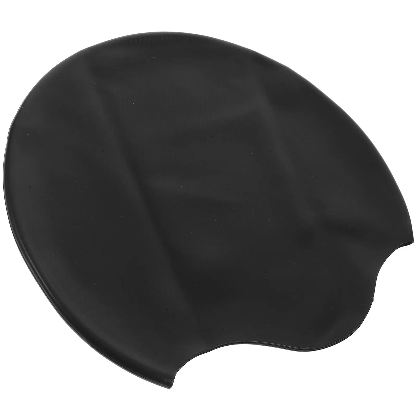 

Силиконовая шапочка для плавания для взрослых, гибкая водонепроницаемая шапочка для защиты волос, шапочка для плавания для густых вьющихся волос, для женщин и мужчин