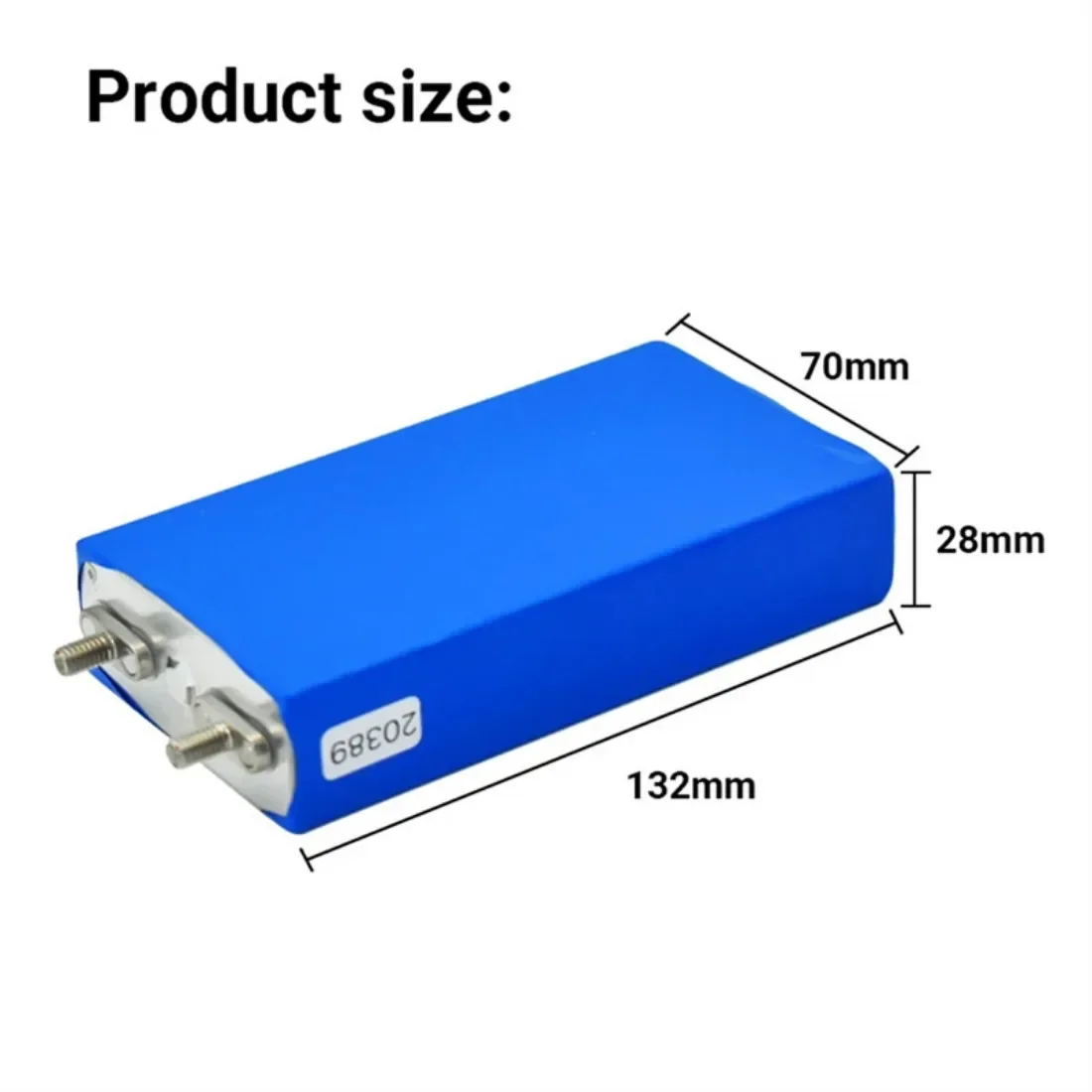 3.2V 25000mAh LiFePO4 Battery Cell Lithium Iron Phosphate Deep Cycles for DIY 12V 24V 36V 48V UPS Solar Power 25Ah