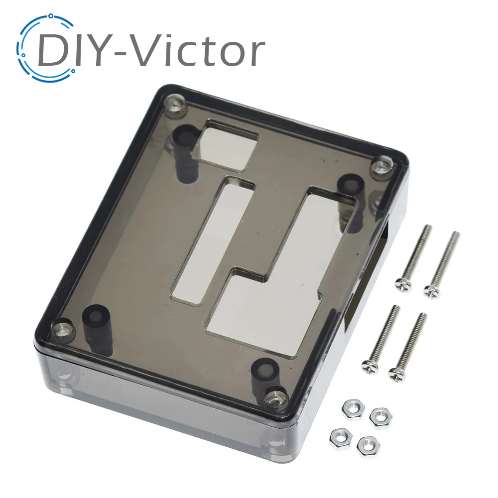 W1209 DC12V cool temp thermostat temperature control switch temperature controller Acrylic case transparentBox