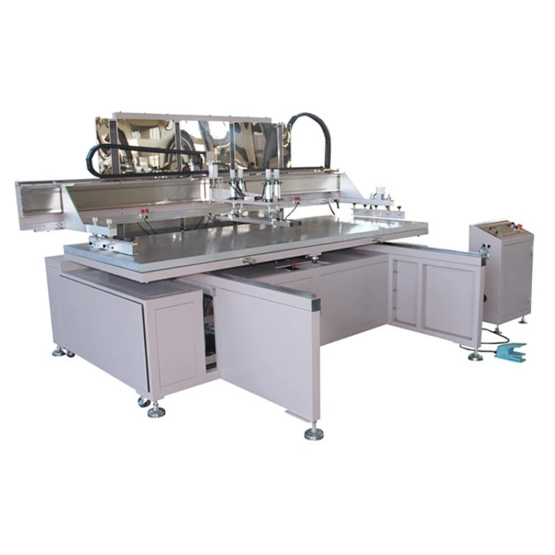 Flat screen printing machine, large automatic screen printing machine