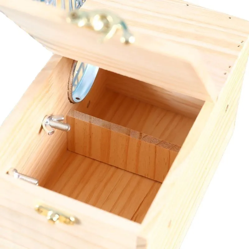 

Гнездовой ящик из массива дерева для птиц: для разведения тигровокрылых птиц и пионашек, с горизонтальными и вертикальными вариантами размещения, товары для птиц для улицы