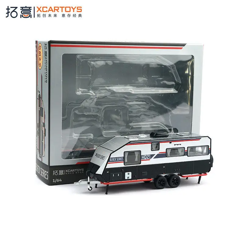 modele-de-voiture-en-alliage-poprace-a-l'echelle-1-64-serie-noire-berline-remorque-hq21