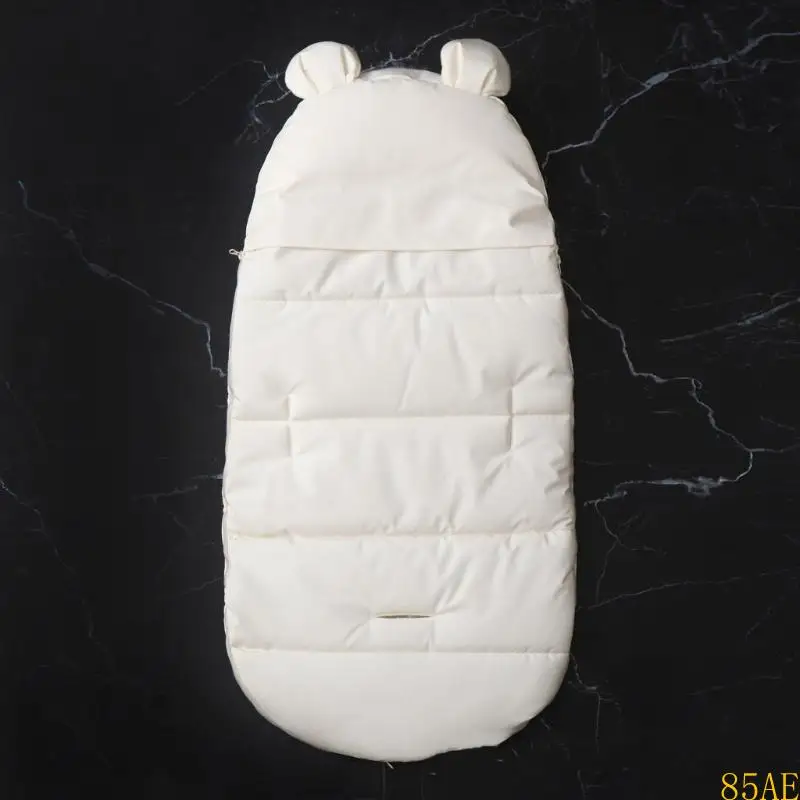 

85AE Adaptable Toddler Prams Footmuff with Warm Lining Multiple Use Baby Prams Bunting Bag Comfortable Baby Sleep Bag